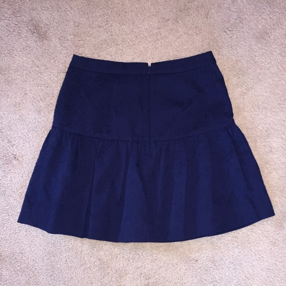 J.Crew navy blue mini skirt - Picture 4 of 8